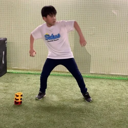 小学生スローイング・ピッチング