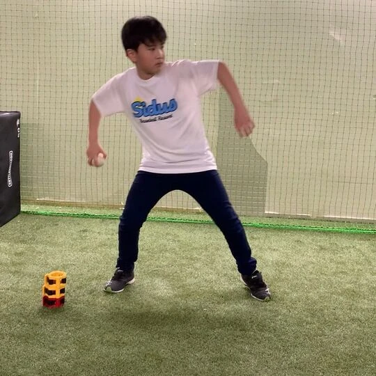 小学生スローイング・ピッチング